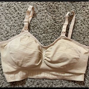 Beige Kindred Bravely Pumping and Nursing Bra